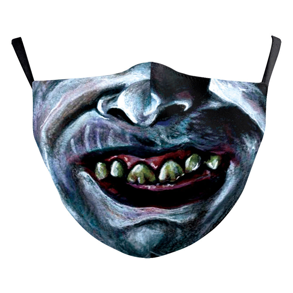 3D Halloween Terrorist Protective Mask