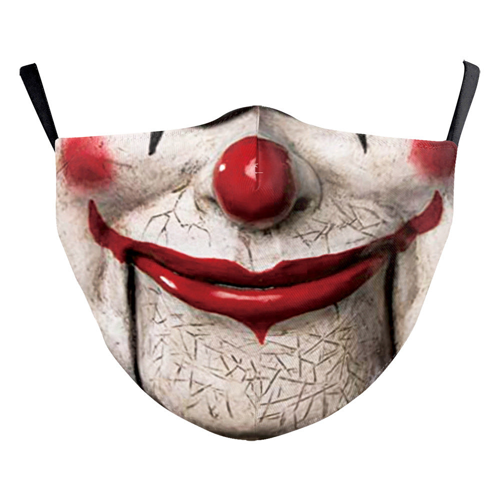 3D Halloween Terrorist Protective Mask