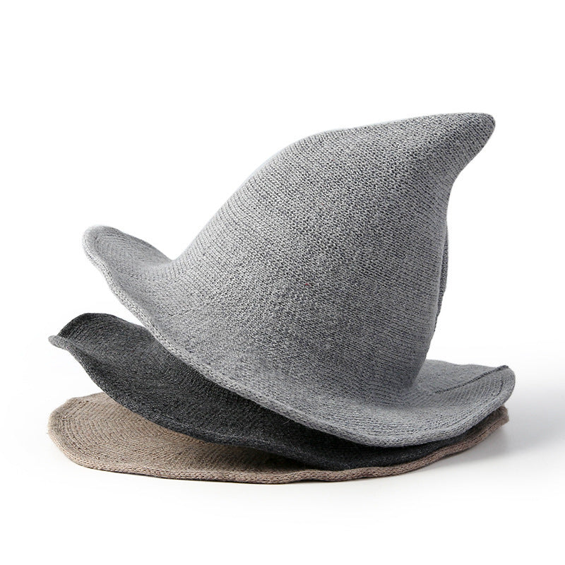 European & American Halloween Wool Wizard Hat