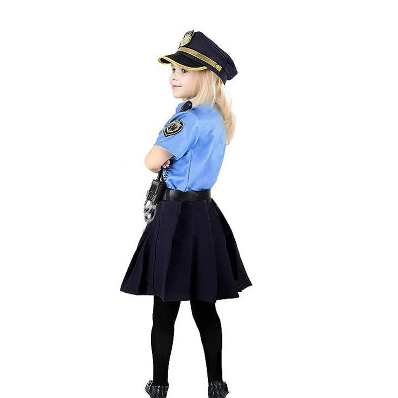 Costume Girls Police Uniform