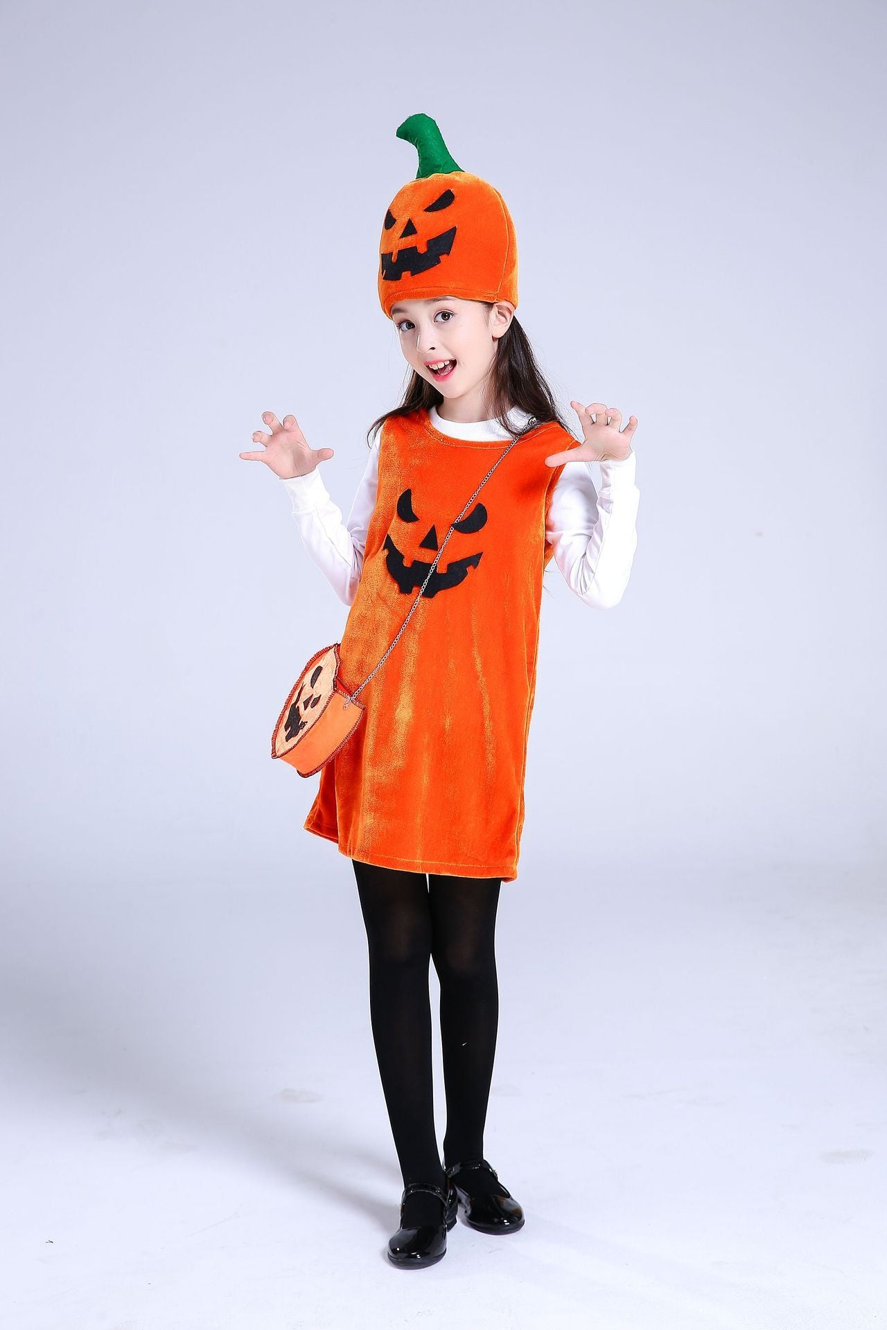 Halloween pumpkin costume