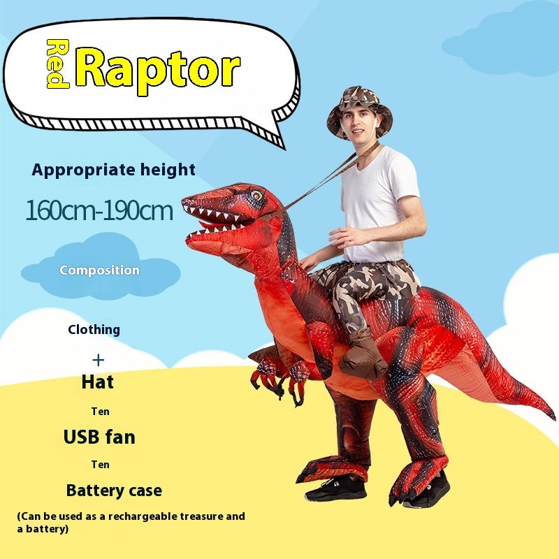 Halloween Costume Dinosaur Cartoon