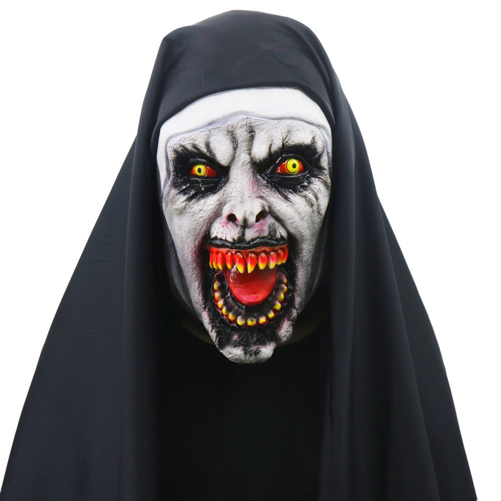 Nun Halloween Mask