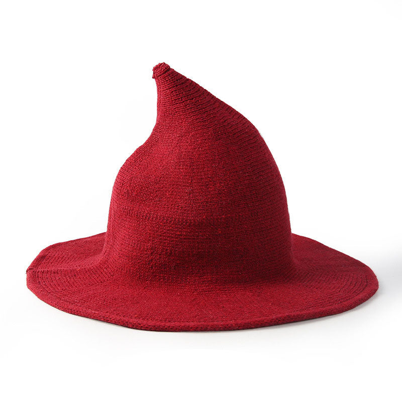 European & American Halloween Wool Wizard Hat