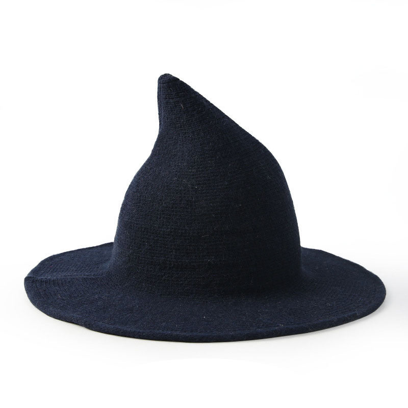 European & American Halloween Wool Wizard Hat