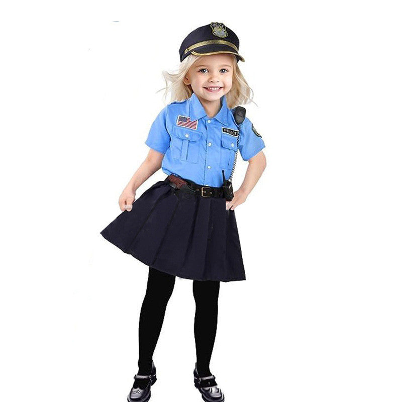 Costume Girls Police Uniform