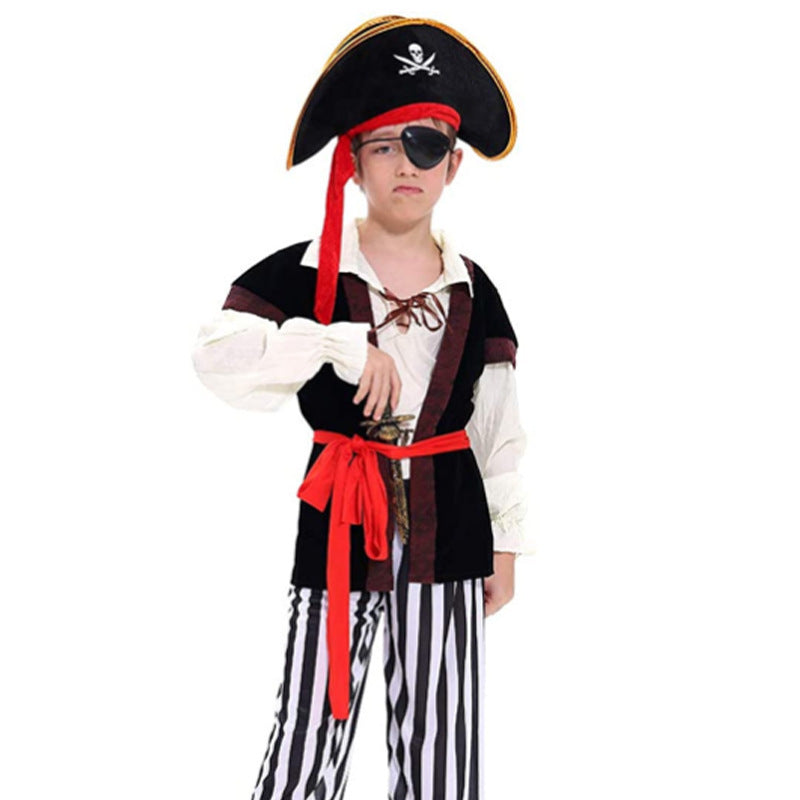 Halloween Costume Pirate Suit Boy