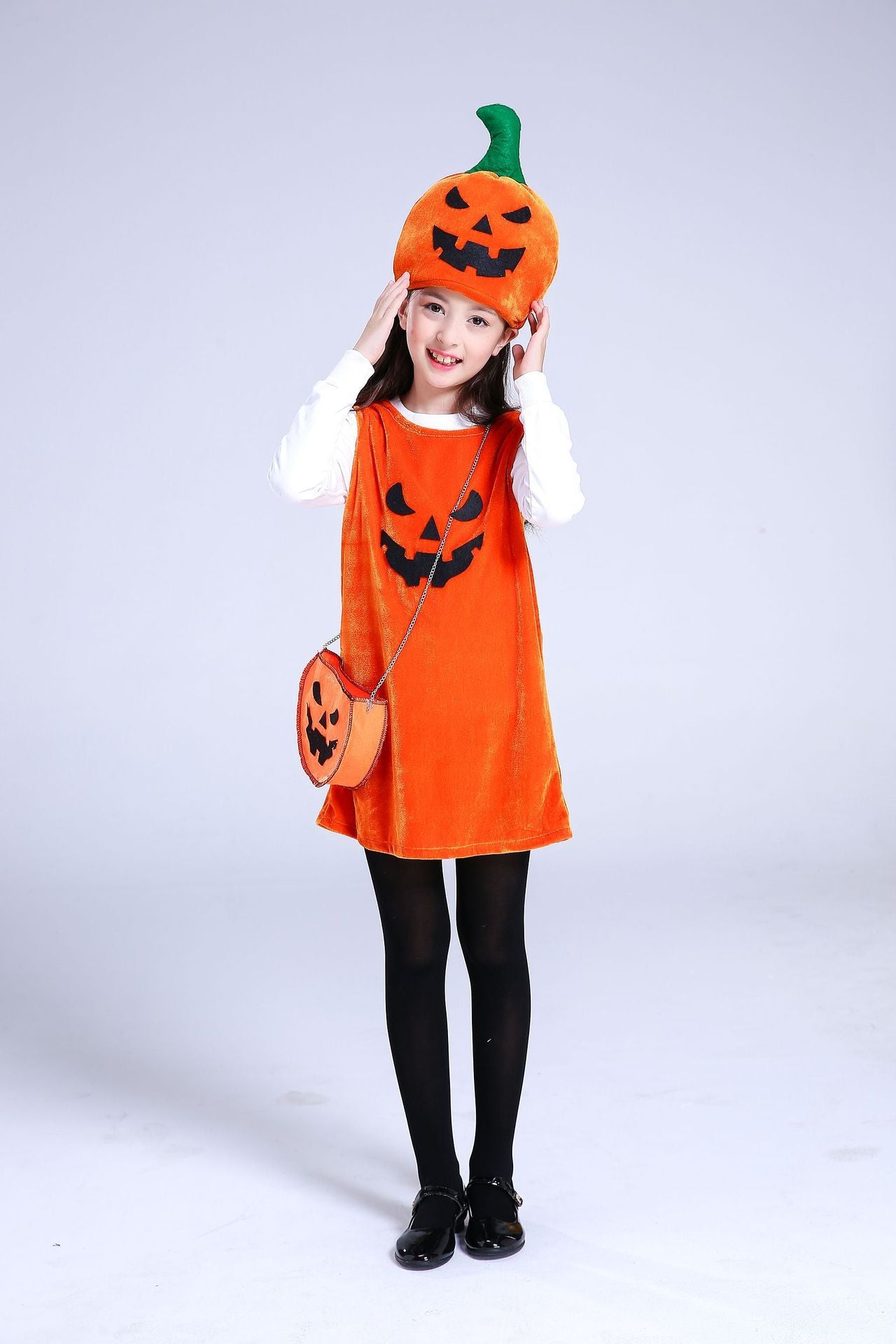 Halloween pumpkin costume