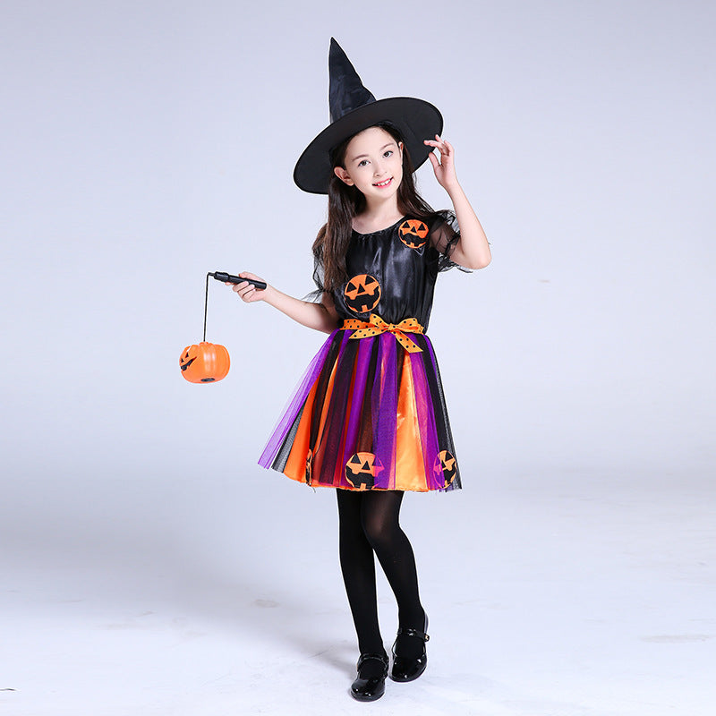 Halloween pumpkin costume
