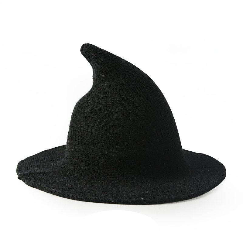 European & American Halloween Wool Wizard Hat