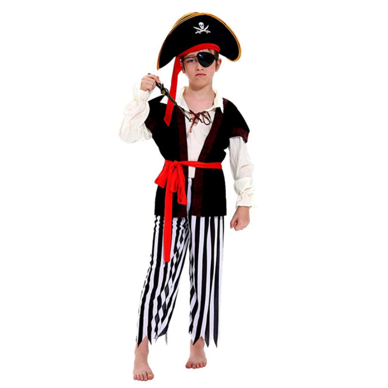 Halloween Costume Pirate Suit Boy
