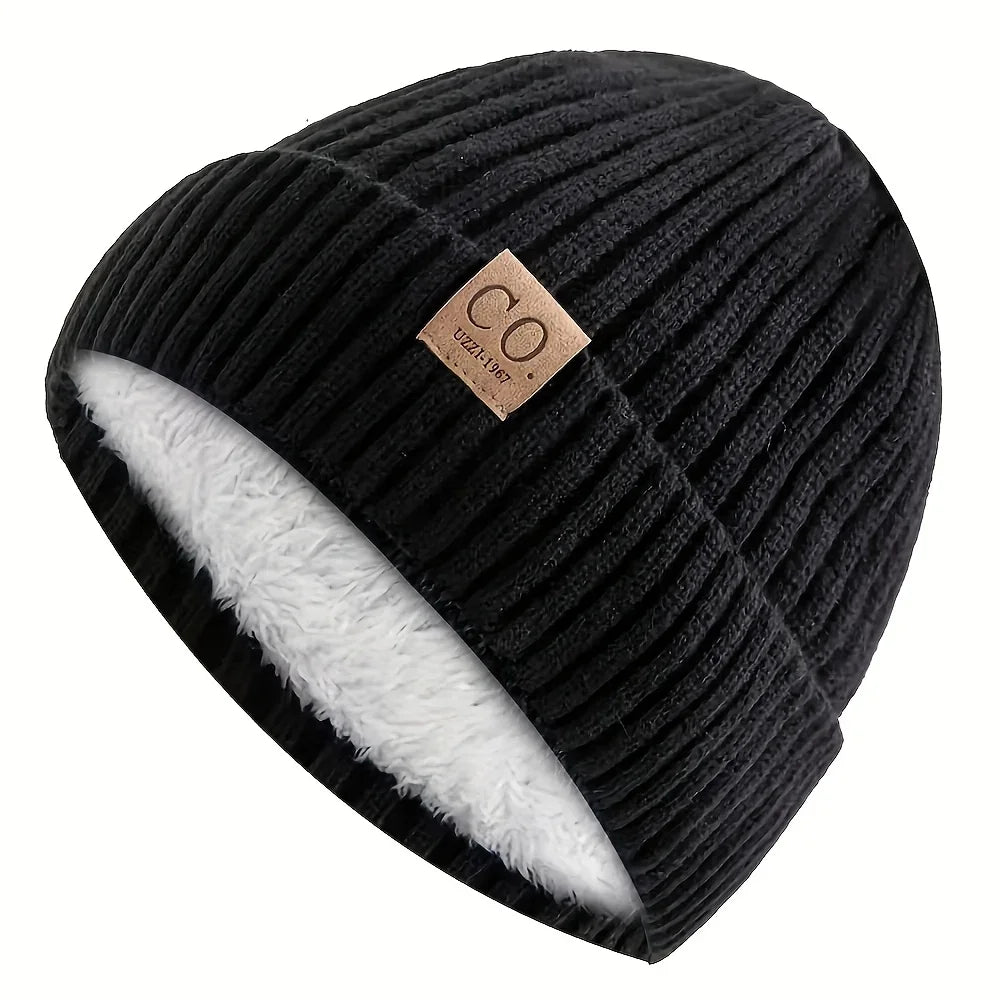 Women Brimless Cap Women Men Warm Lined Knit Ski Beanie Knitted Hats Are Suitable For Warm Daily Wear In Autumn Winter