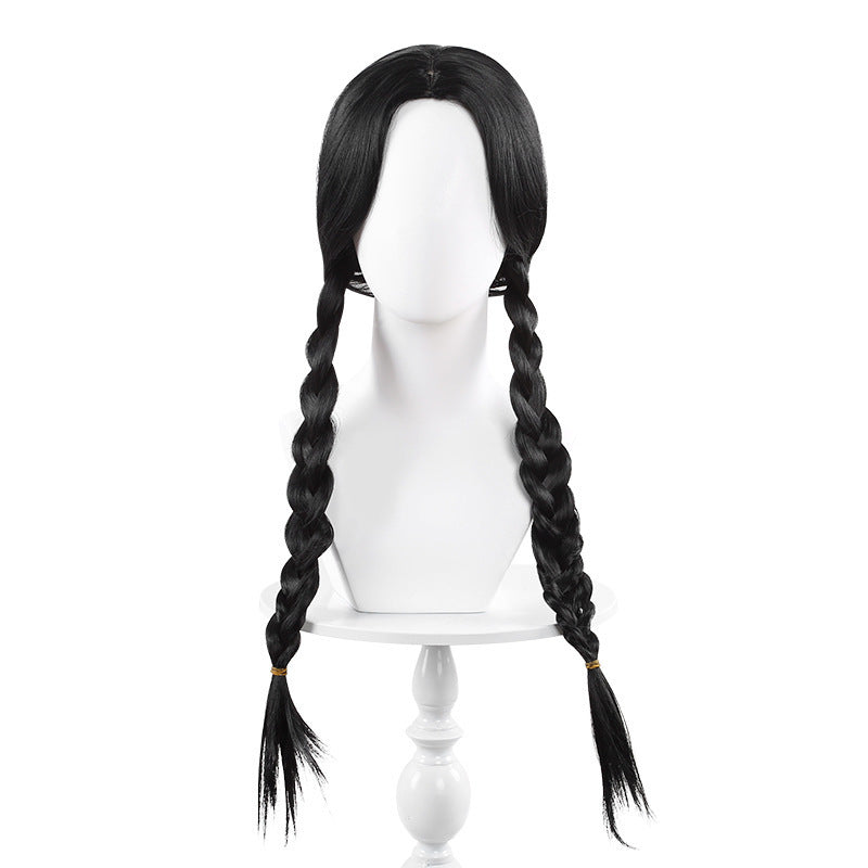Halloween Wednesday Black Dress Costume