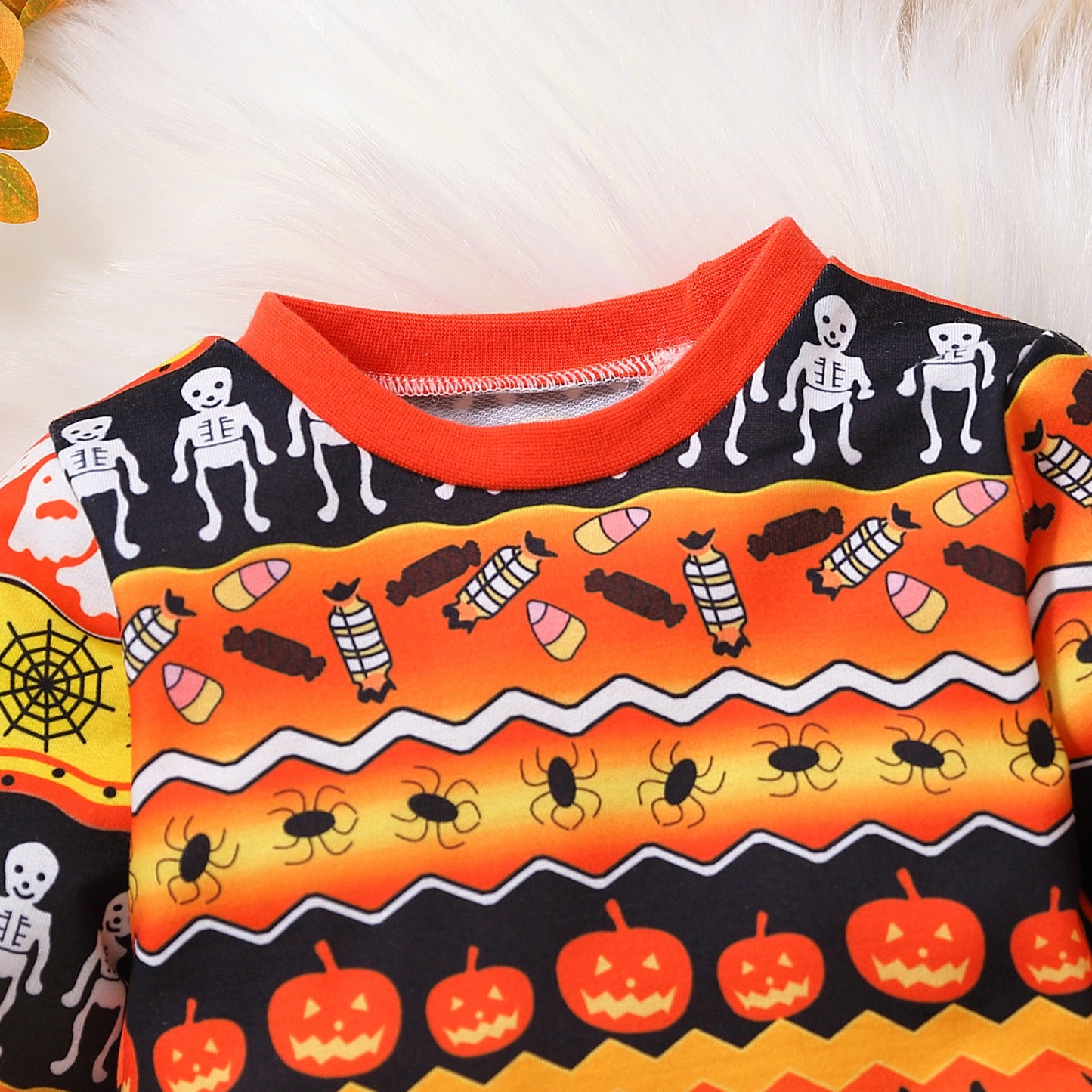 Printed Kids Halloween Set