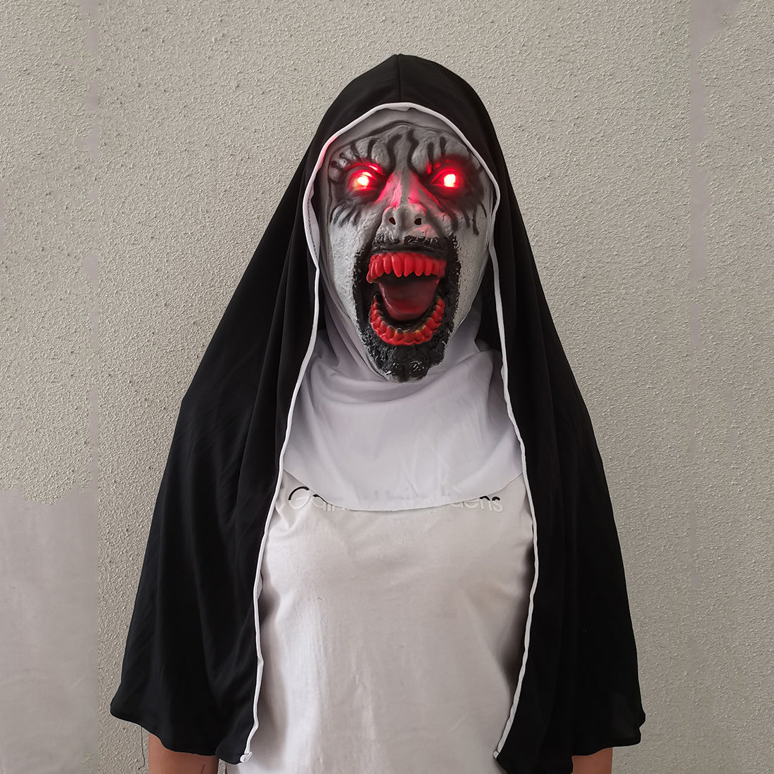 Nun Halloween Mask