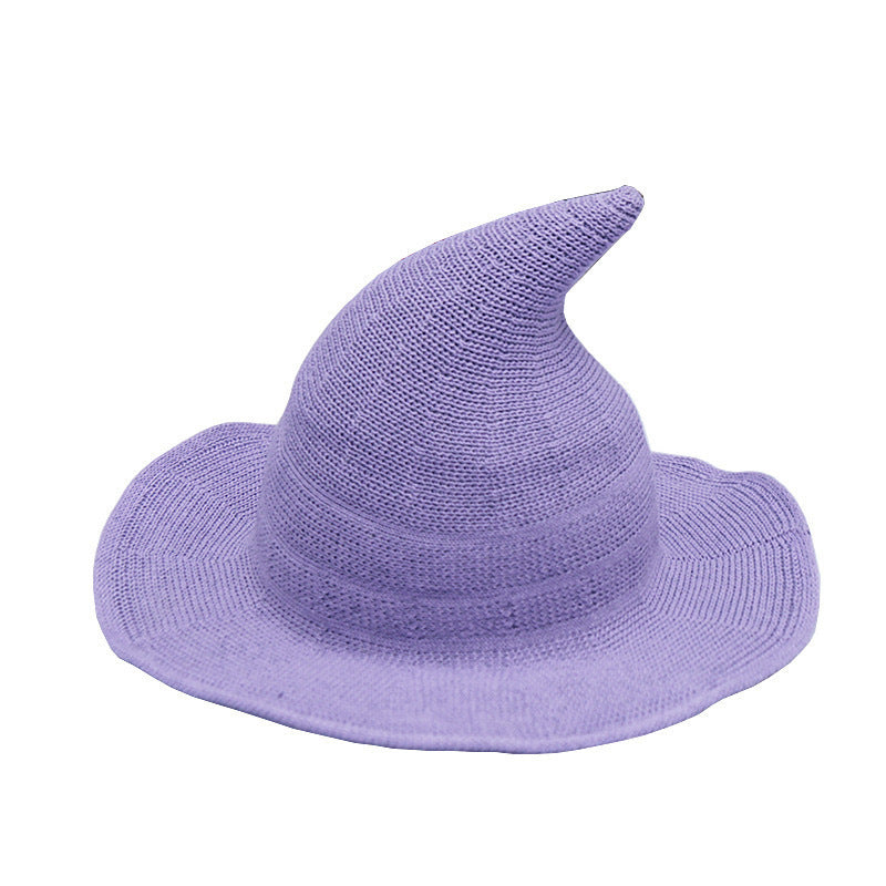 European & American Halloween Wool Wizard Hat