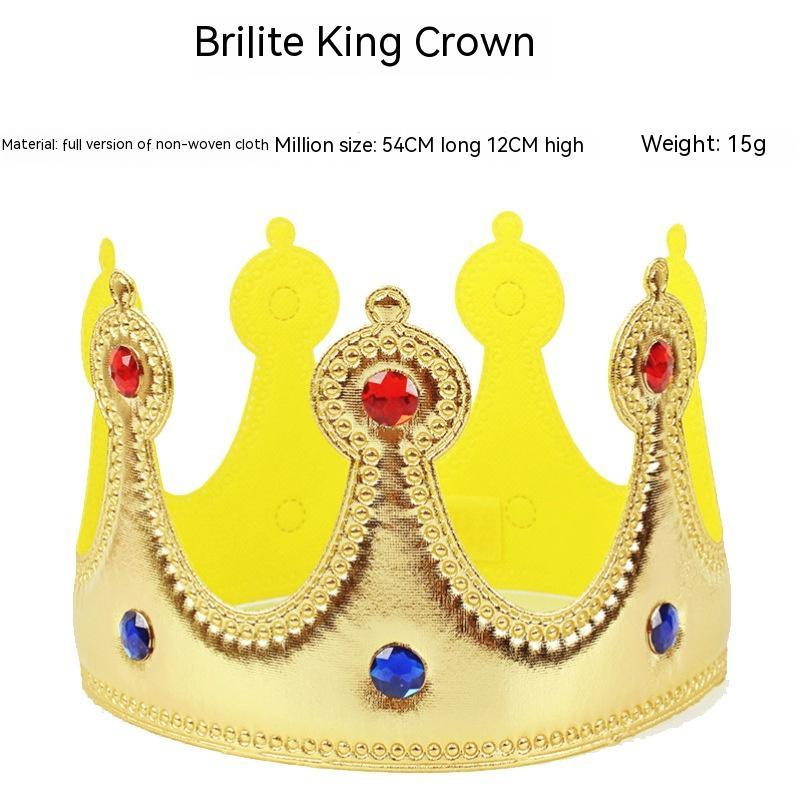 Kids Royal Red Cape – Halloween King & Prince Cloak for Parties, Cosplay & Performances