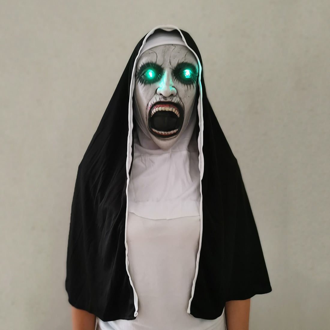 Nun Halloween Mask
