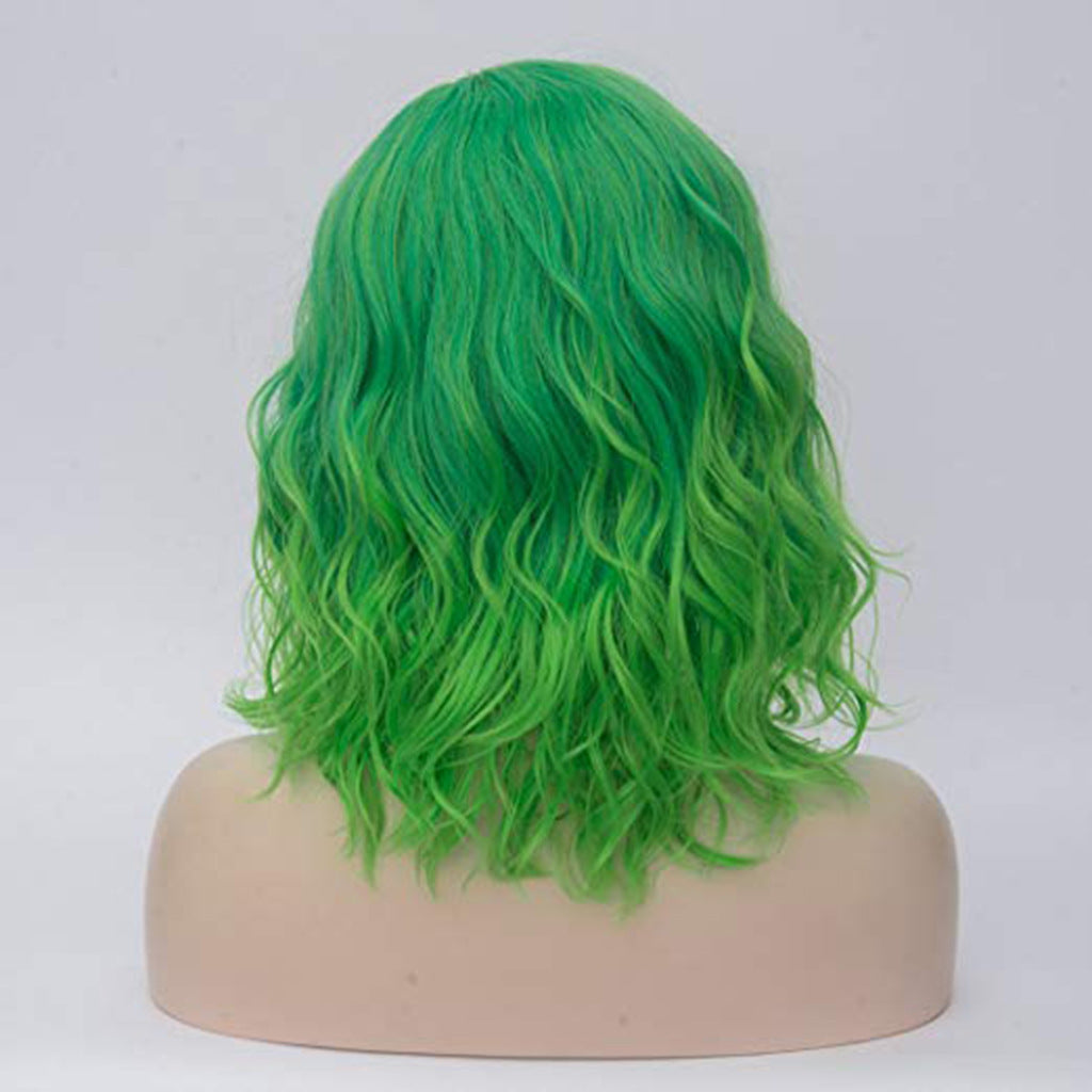 Chemical Fiber Hair High Temperature Silk Headgear Ladies Wig Short Curly Hair Africa