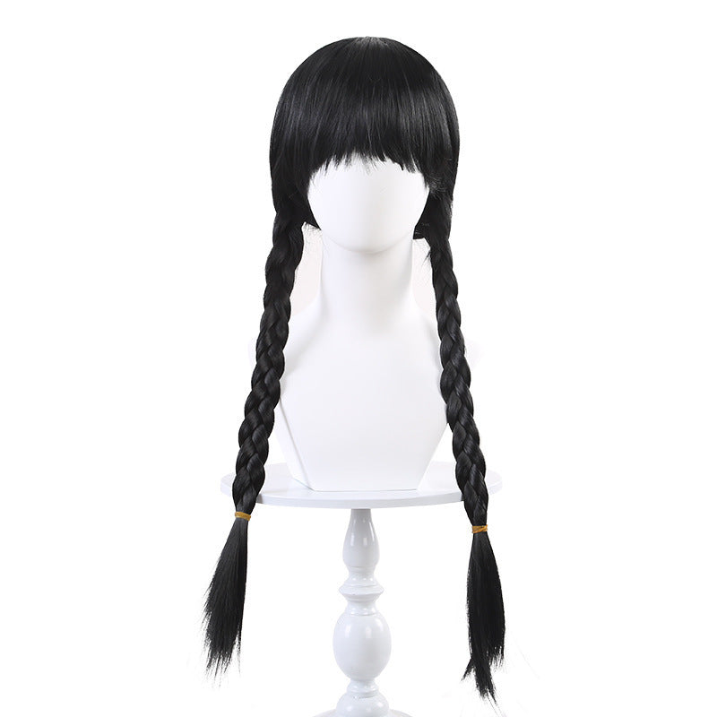 Halloween Wednesday Black Dress Costume