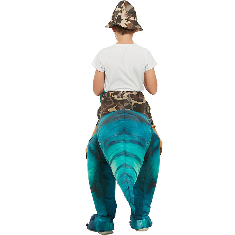 Halloween Costume Dinosaur Cartoon
