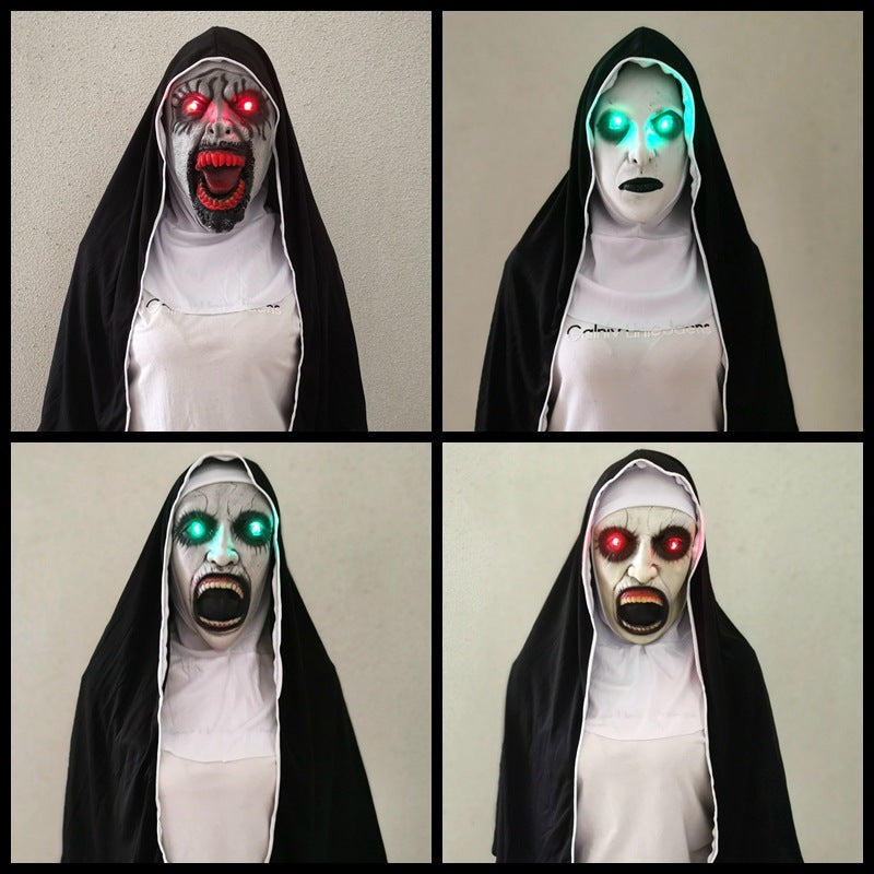 Nun Halloween Mask