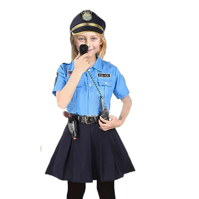 Costume Girls Police Uniform