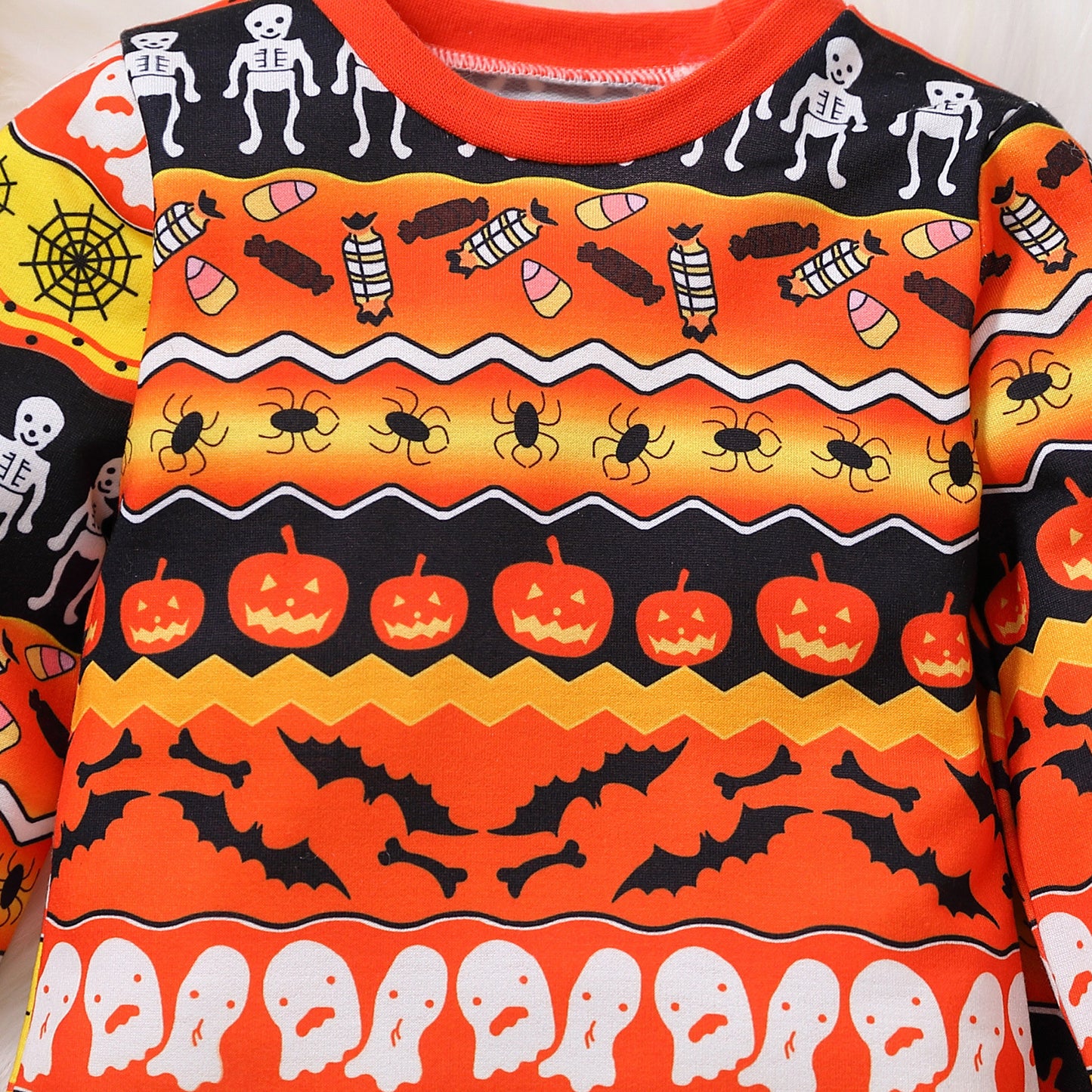 Printed Kids Halloween Set