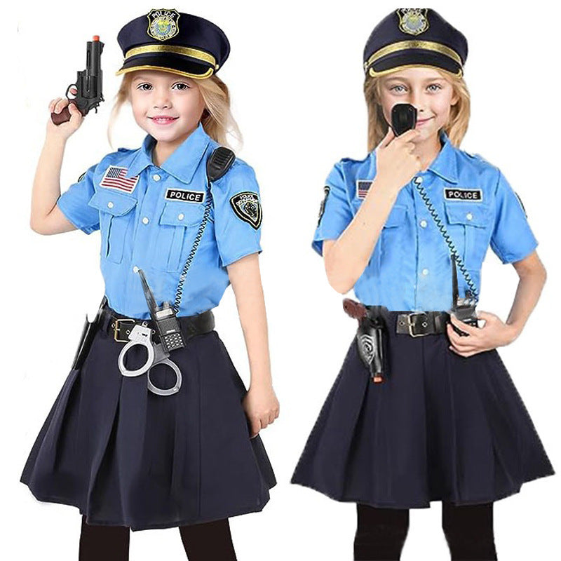 Costume Girls Police Uniform