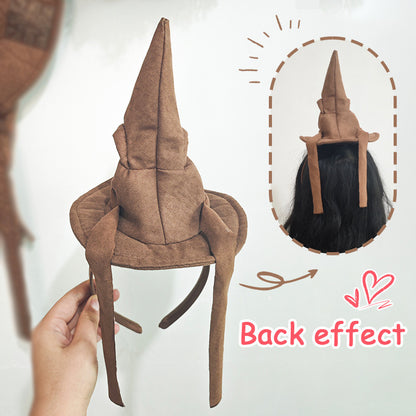 Halloween Day Party Photo Props Magic Witch Hat Headband