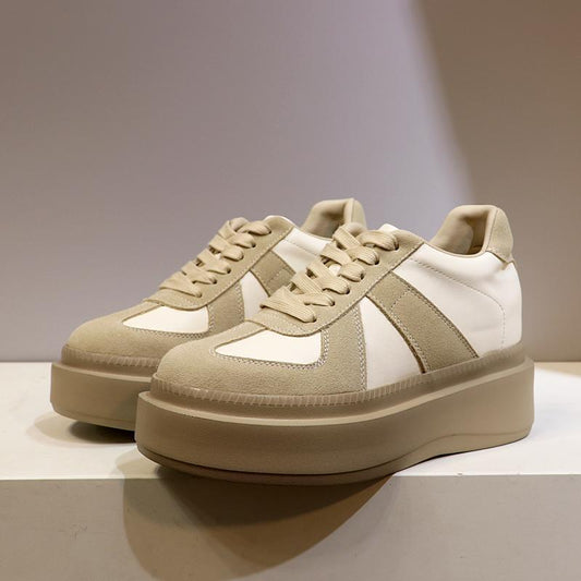 Small Women's Thick-soled Non-slip Sports Shoes Height Increasing Insole