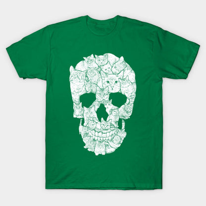 Halloween Printed Short Sleeve Men's And Women's T-shirt Casual Short Sleeve