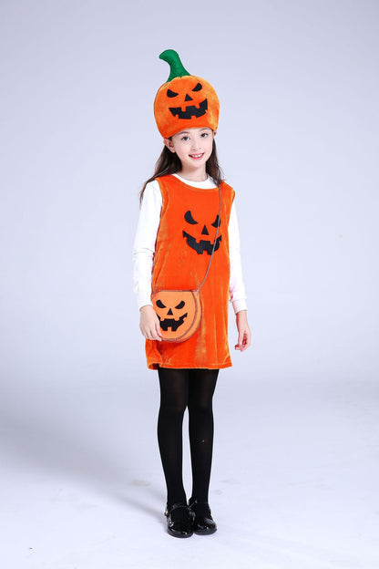 Halloween pumpkin costume