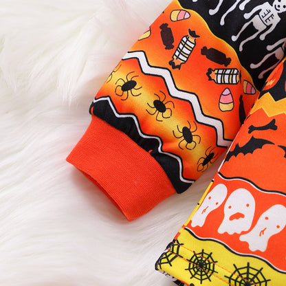 Printed Kids Halloween Set