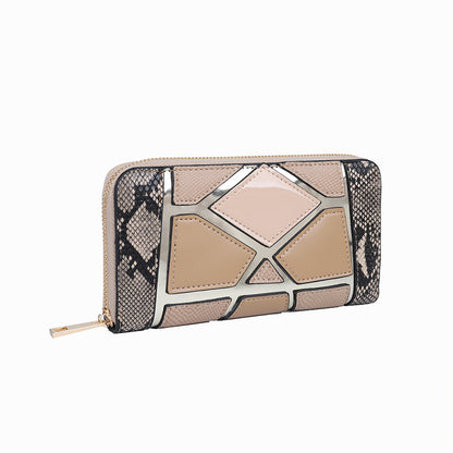 Women's Fashion Trend Splicing One Shoulder Diagonal Bag