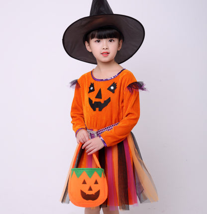 Halloween pumpkin costume