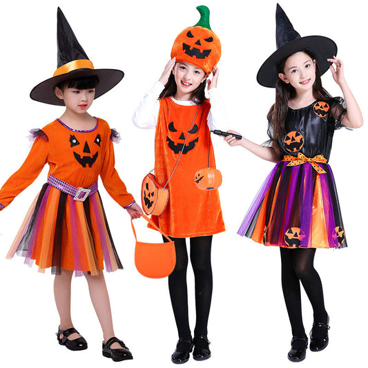 Halloween pumpkin costume
