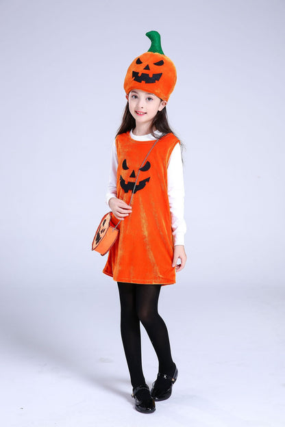 Halloween pumpkin costume