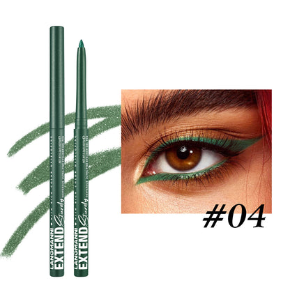Colorful Gel Glitter Eyeliner Pencils Waterproof & Smudgeproof For Party, Halloween, Cosplay Makeup 12 Vibrant Shades