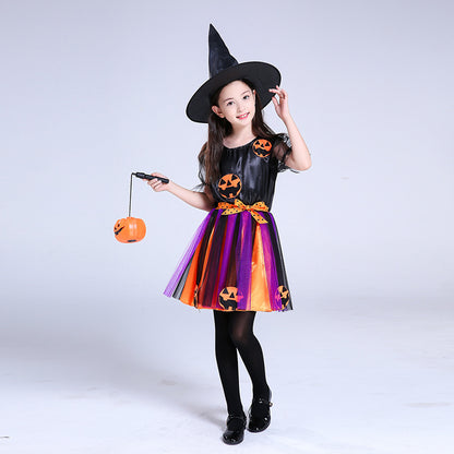 Halloween pumpkin costume