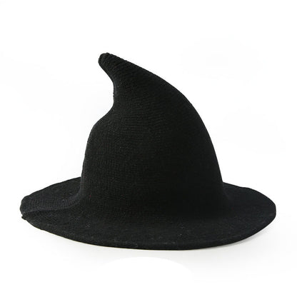 European & American Halloween Wool Wizard Hat