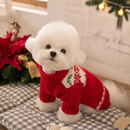 Christmas Pet Dog Sweater