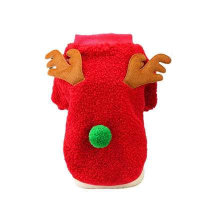 Christmas Puppy Cat Dog Sweater Hoodie Winter Pet Clothes for Small Dogs Pomeranian Shih Tzu Pullovers mascotas Costume Clothing