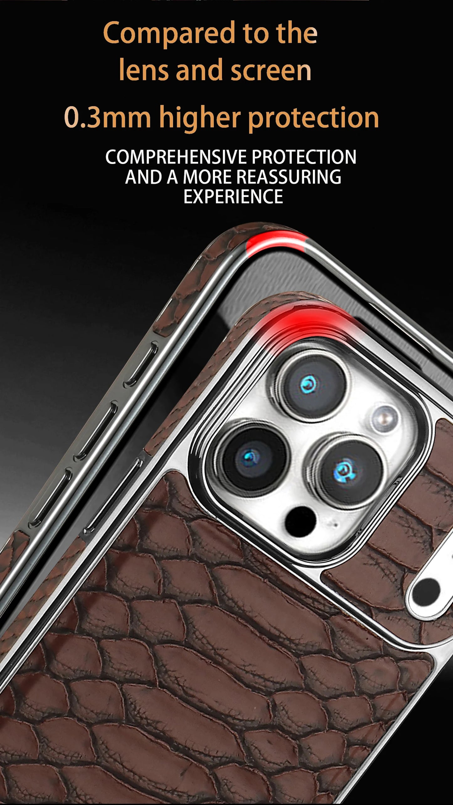 Luxury Fashion Snake-Patterned Leather Phone Case For iPhone 17 16 15 14 13 12 Pro Max 17Air  Inner Shell With Flannel Lining