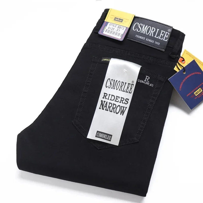 Loose Fit Straight Leg Men's Jeans Csmor Retro Style Summer Spring Fashionable Brand New Arrivals from Mainland China