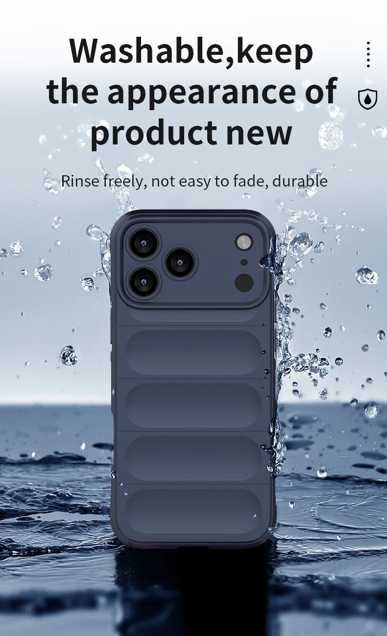 Shockproof Soft Skin Case Phone Cover For iPhone 17 Air 16E 16 15 14 13 12 11 Pro Max Plus Liquid Silicon Protective Coque