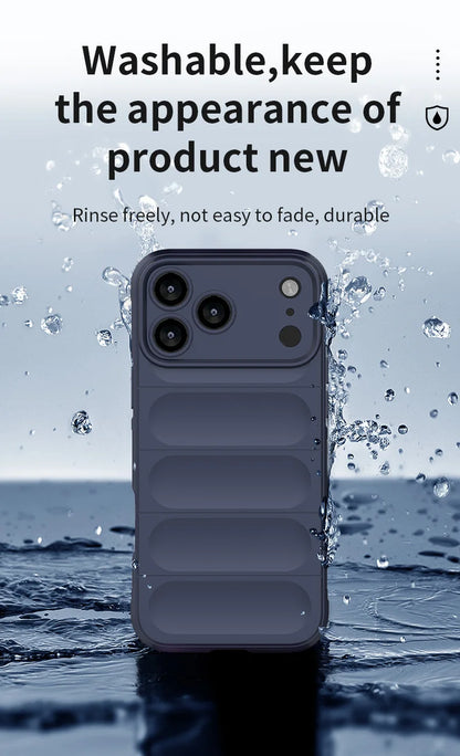 Shockproof Soft Skin Case Phone Cover For iPhone 17 Air 16E 16 15 14 13 12 11 Pro Max Plus Liquid Silicon Protective Coque