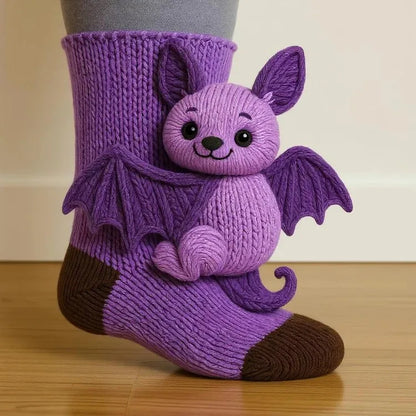 New Animal Christmas Socks