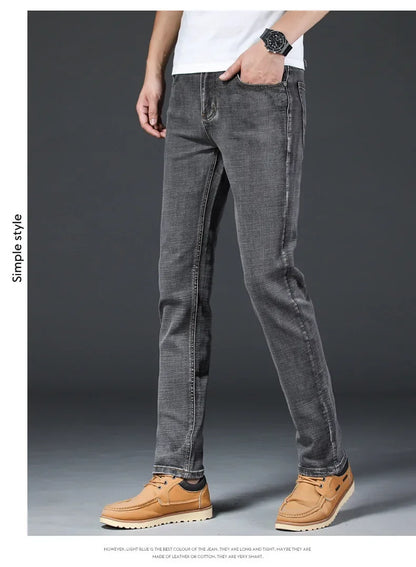 Loose Fit Straight Leg Men's Jeans Csmor Retro Style Summer Spring Fashionable Brand New Arrivals from Mainland China