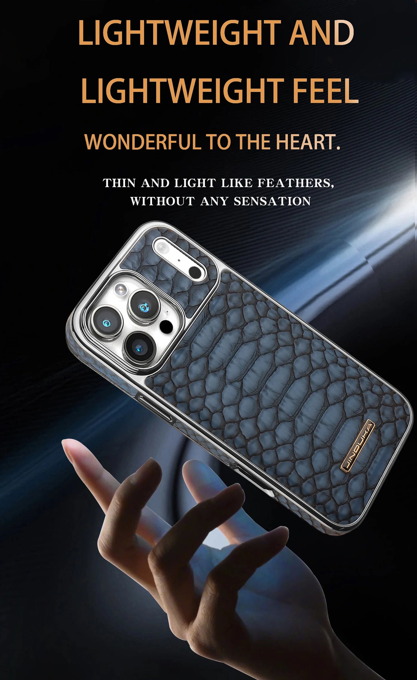 Luxury Fashion Snake-Patterned Leather Phone Case For iPhone 17 16 15 14 13 12 Pro Max 17Air  Inner Shell With Flannel Lining